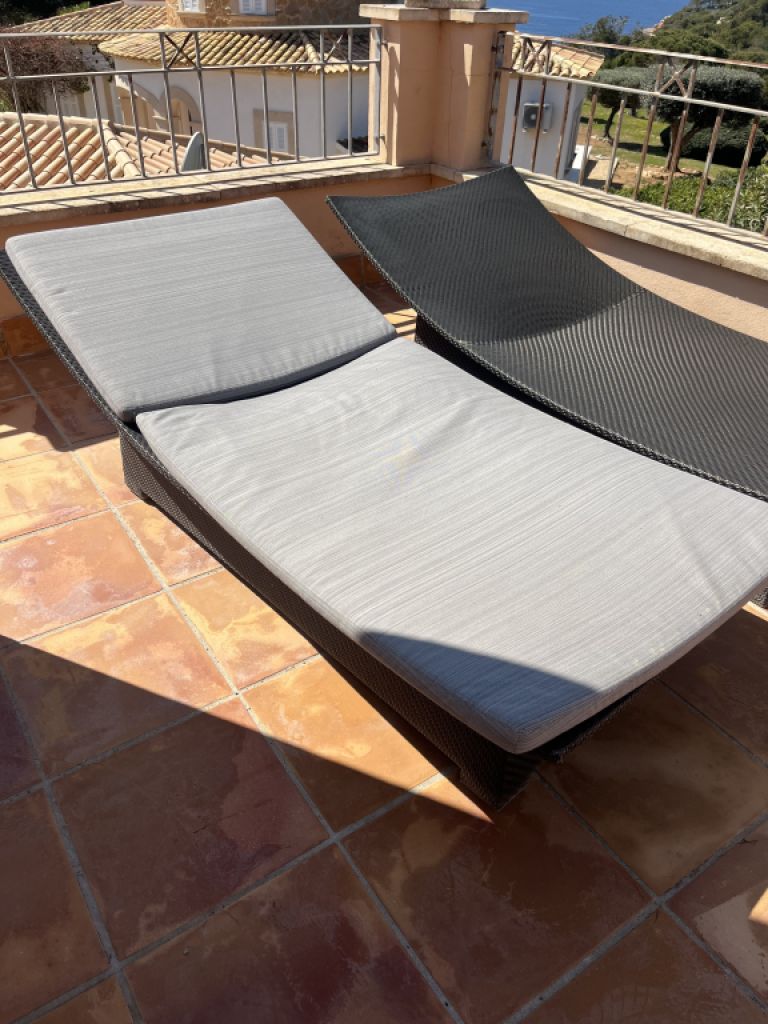 Cojín para tumbona de jardín Dedon