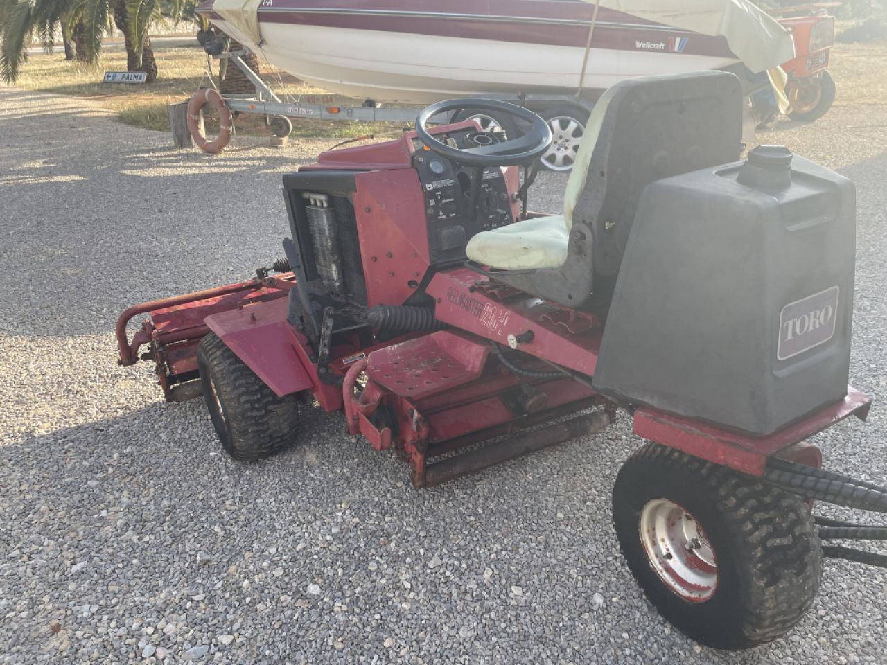 Cortacésped montado para grandes superficies