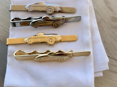 Austin-Healey Krawattennadeln vergoldet versilbert Oldtimer Classic Car Automobilia