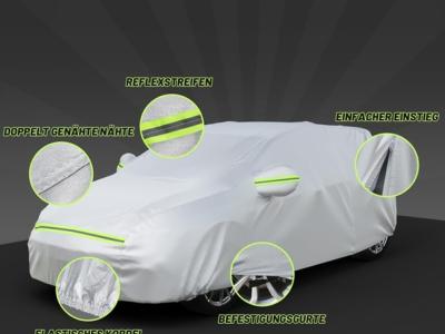 Autoabdeckung Vollgarage Auto Abdeckplane Staubdicht Wasserdicht Autohülle Autoplane Winter & Sommer