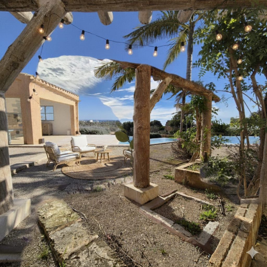 Avantgarde und Natur: Luxusvilla mit Panoramablick zwischen Porto Colom und Manacor