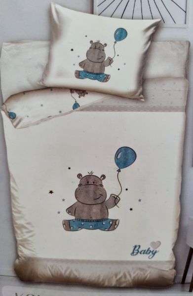 Ropa de cama para bebé Happy Hippo, 1 juego, caja original
