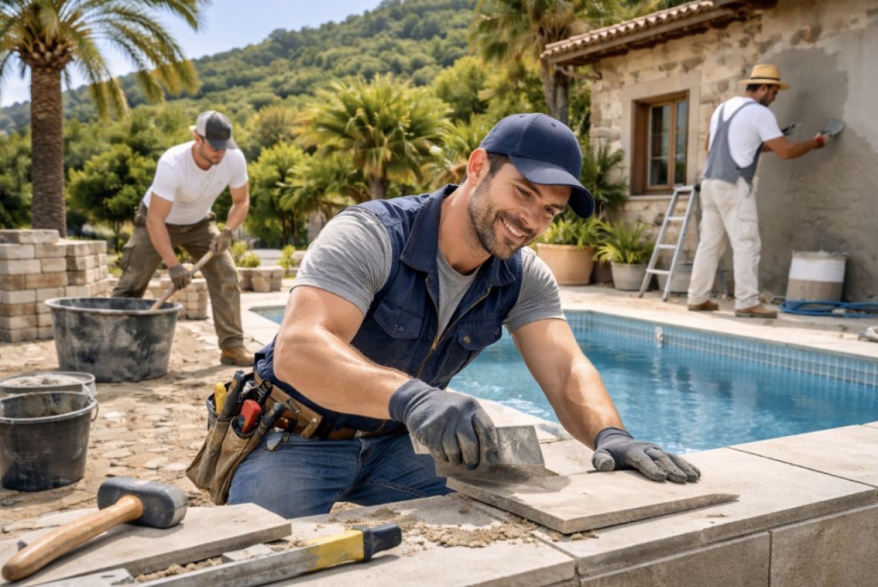 Trabajos de construcción y renovación