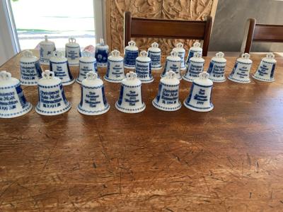 Colección completa de campanas navideñas de Berlín de 1973 a 1995