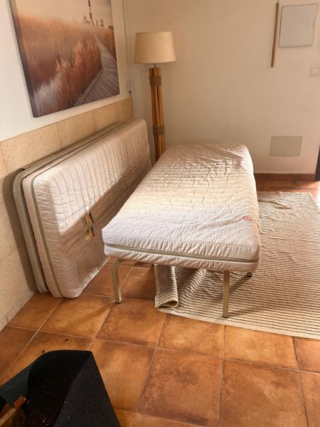 Cama 90x200 con 2 colchones