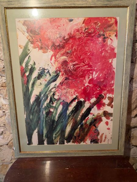 Large picture motif asters