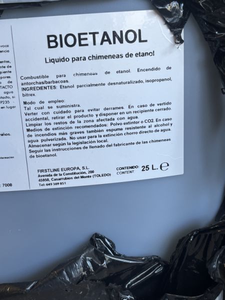 Bioethanol 2x 25 L Kanister – Brennstoff für Ethanol-Kamin