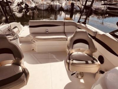 Boot Starcraft SCX 250 –Liegeplatz in Port Adriano