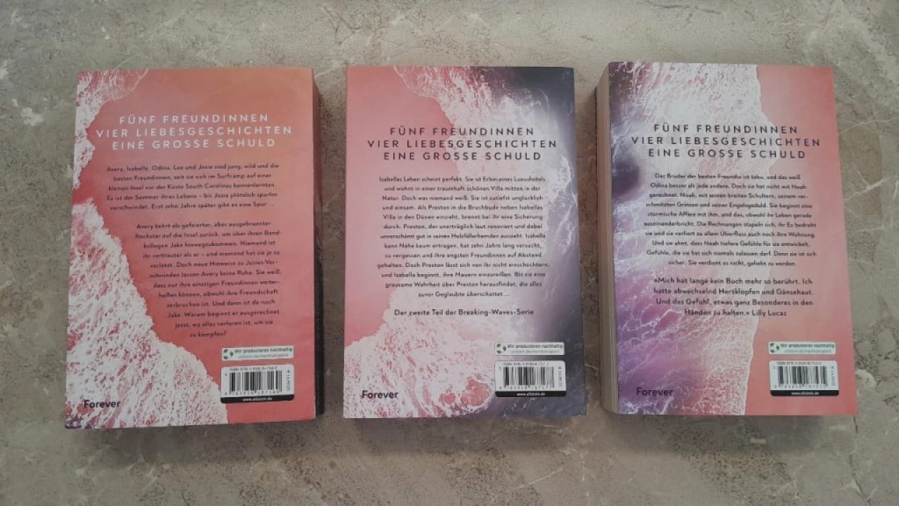 Bücher (Julia Kuhn, Anne Lück und Kristina Moninger)