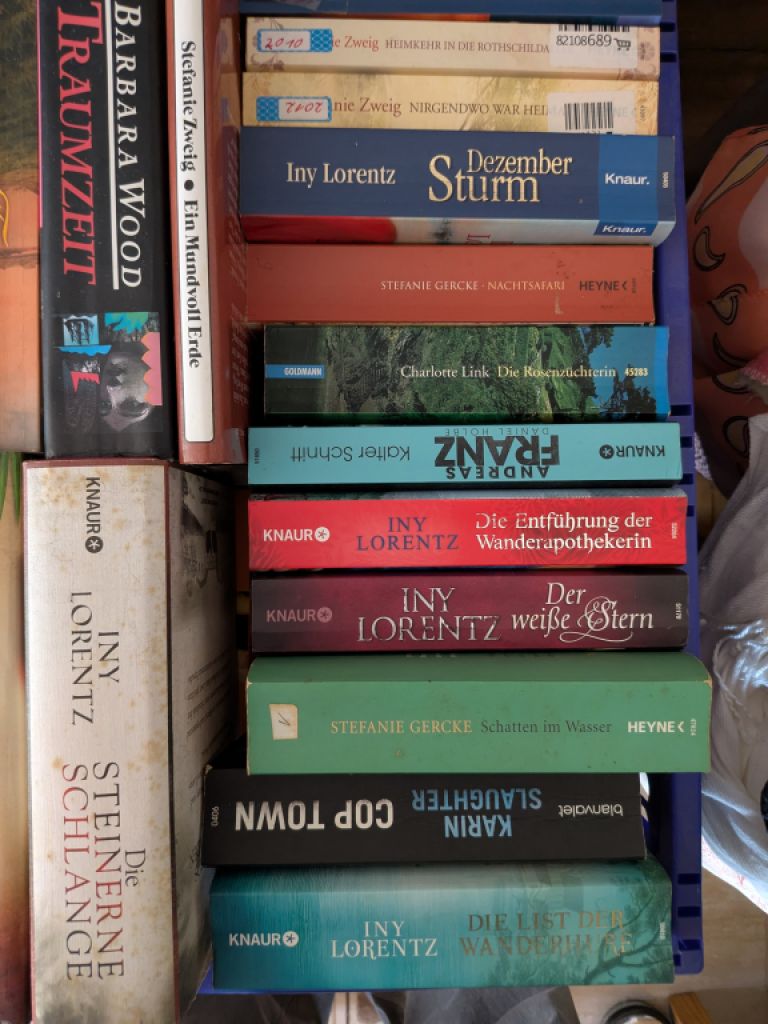 Bücher, Romane bekannter Autoren