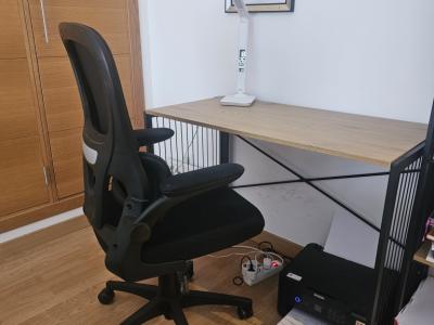 3-piece office set – foldable & space-saving