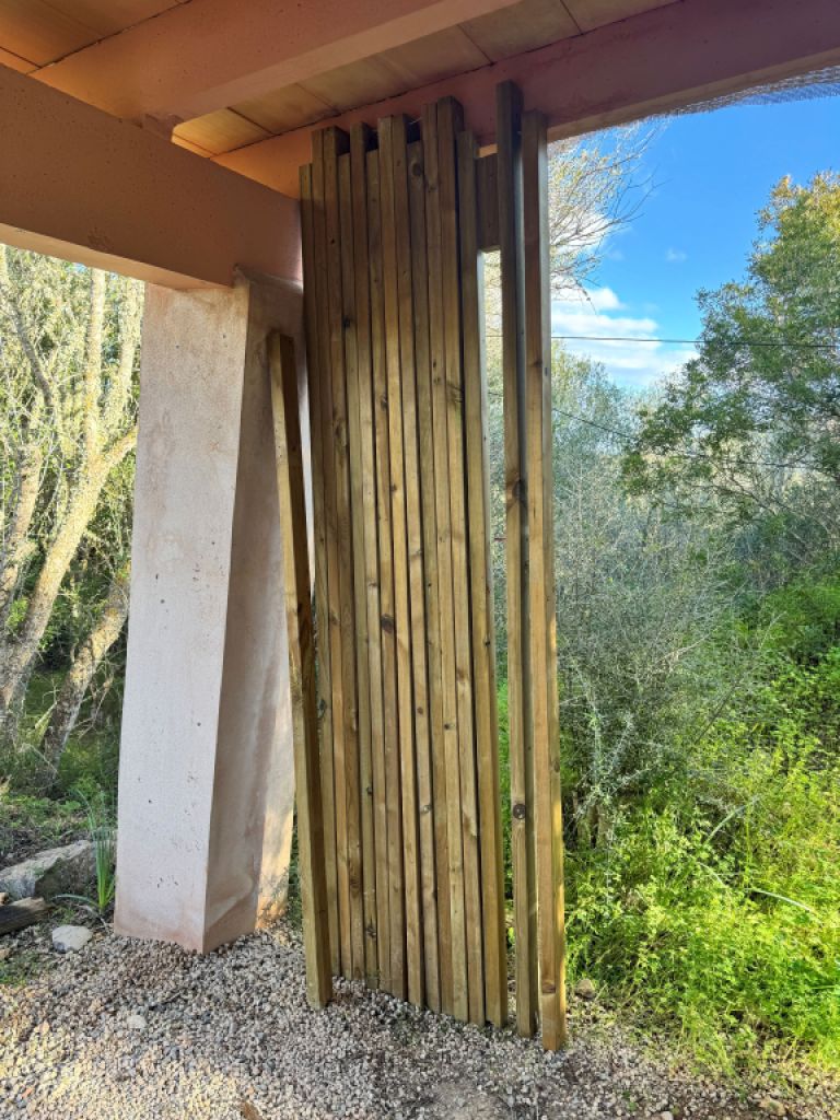 ca. 60m Holzleisten / Dachlatten kesseldruckimprägniert 4,5 x 7cm