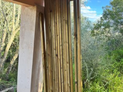 ca. 60m Holzleisten / Dachlatten kesseldruckimprägniert 4,5 x 7cm