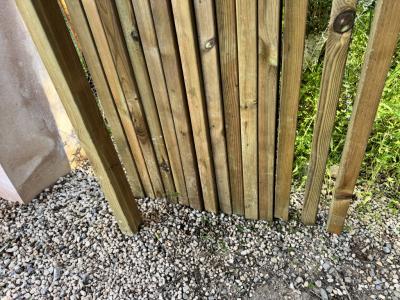 ca. 60m Holzleisten / Dachlatten kesseldruckimprägniert 4,5 x 7cm