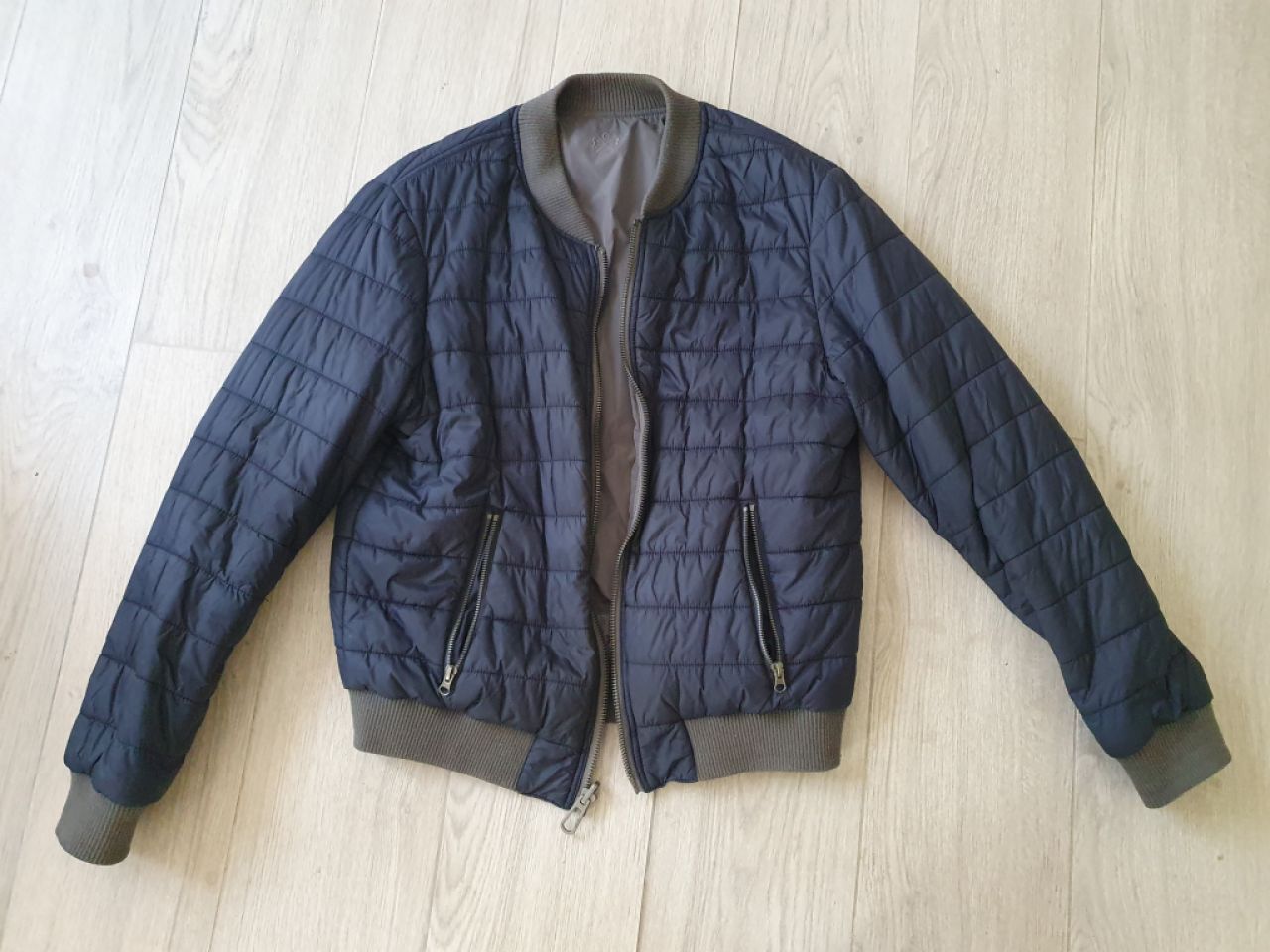 CAMP DAVID gefütterte Wendejacke / Größe L