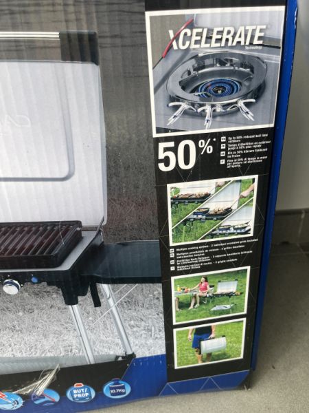 Campingaz 600 SG Estufa / parrilla de gas de 2 quemadores