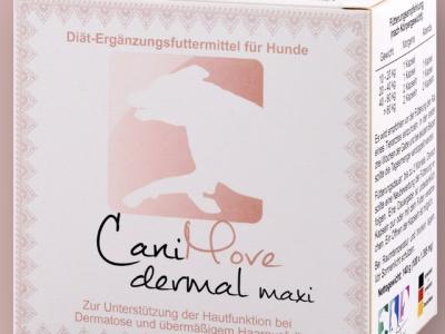 CaniMove dermal Maxi für Hunde 100 Natur Kapseln gegen Juckreiz und Fellausfall aus Deutschland