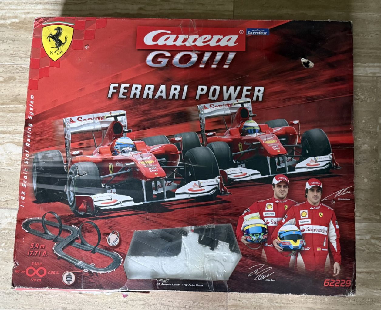 Carrera Go Ferrari Power y Cars