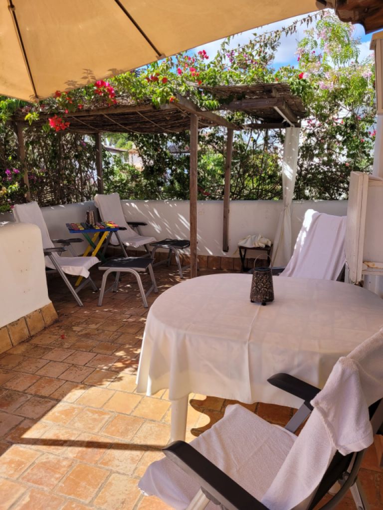 Encantadora casa de vacaciones con azotea y vistas al mar en Mallorca