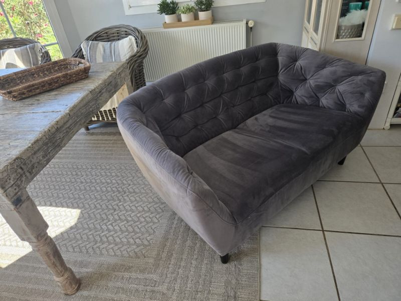 Chesterfield 2er-Sofa, wie neu: Santa Ponza
