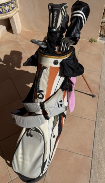 Bolsa de golf para mujer con juego completo de palos incl. varios drivers