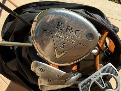 Bolsa de golf para mujer con juego completo de palos incl. varios drivers