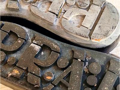 Women's black vintage Prada slides, size 38