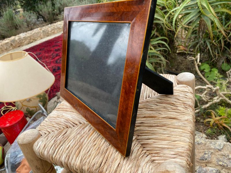 DEKO antiker Spiegel mit Holzrahmen zum aufstellen