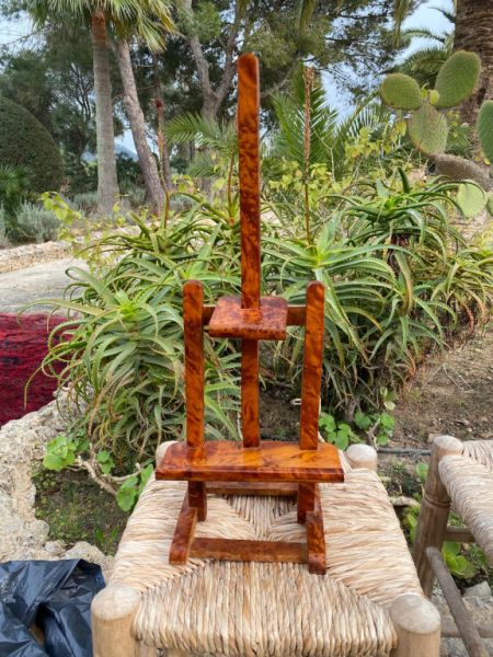 DEKO soporte para libros antiguo de madera