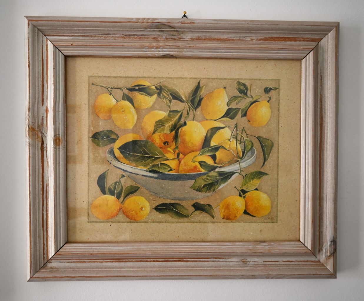 Dekoratives Bilder-Set "meditarrane Gartenmotive"