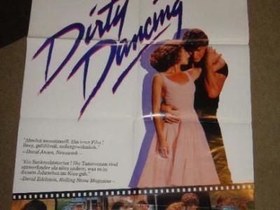 Dirty Dancing – Póster de cine original (1988) + CDs de la banda sonora