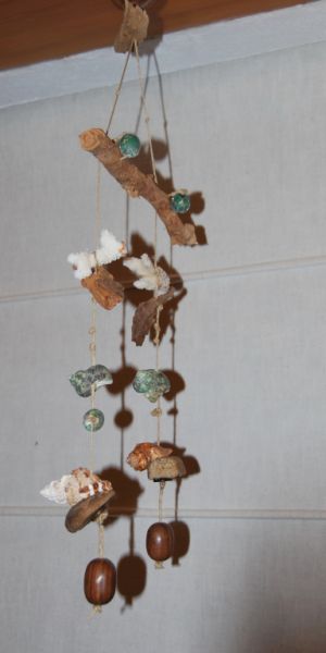 Various handmade mobiles