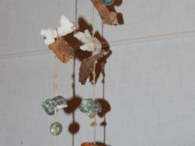 Various handmade mobiles