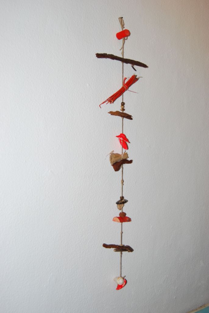 Various handmade mobiles