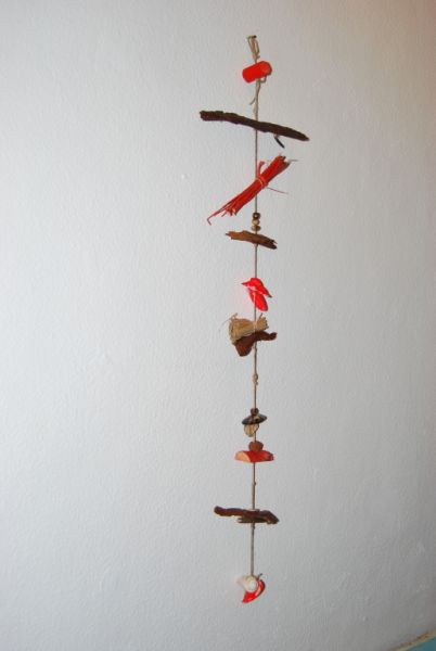 Various handmade mobiles