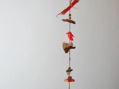 Various handmade mobiles