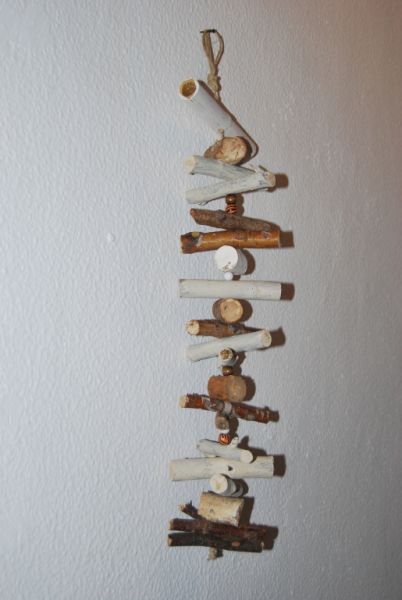 Various handmade mobiles
