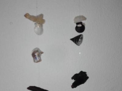 Various handmade mobiles