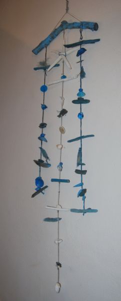 Various handmade mobiles
