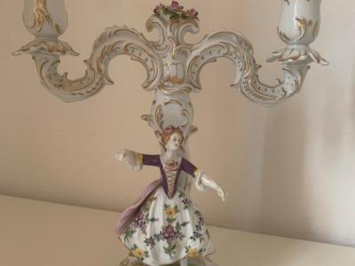 Drache Solingen Tafelleuchter und Schale