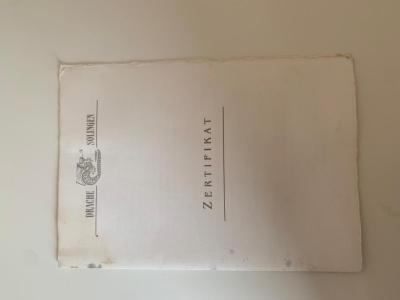 Drache Solingen Tafelleuchter und Schale