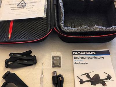 Dron QC-90 GPS Cuadricóptero para principiantes, Maginon