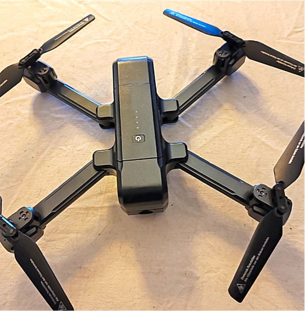 Dron QC-90 GPS Cuadricóptero para principiantes, Maginon