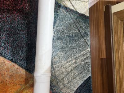 Durchlauferhitzer für Gasheizung von Cointra inkl. Abgasrohr