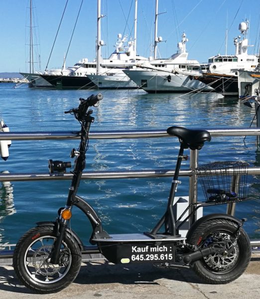 E-scooter "Revoluzzer 2.0 plus" con batería de litio