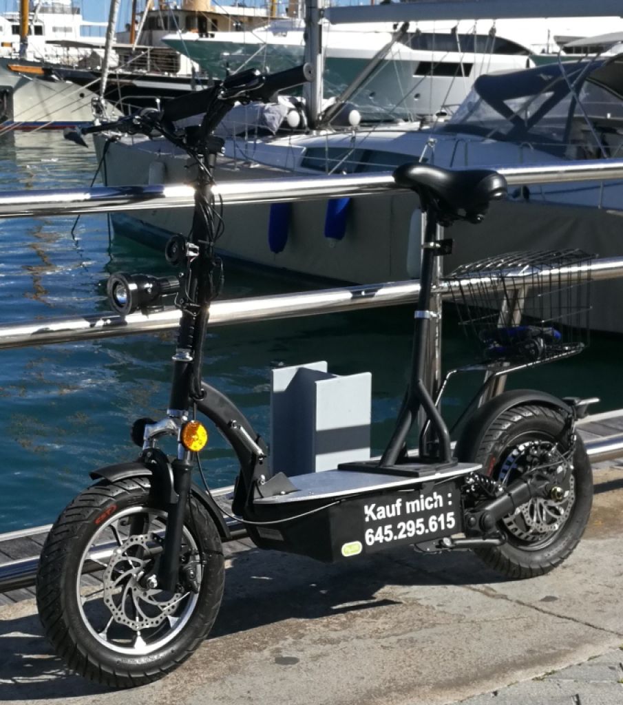 E-scooter "Revoluzzer 2.0 plus" con batería de litio