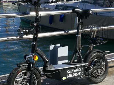 E-scooter "Revoluzzer 2.0 plus" con batería de litio