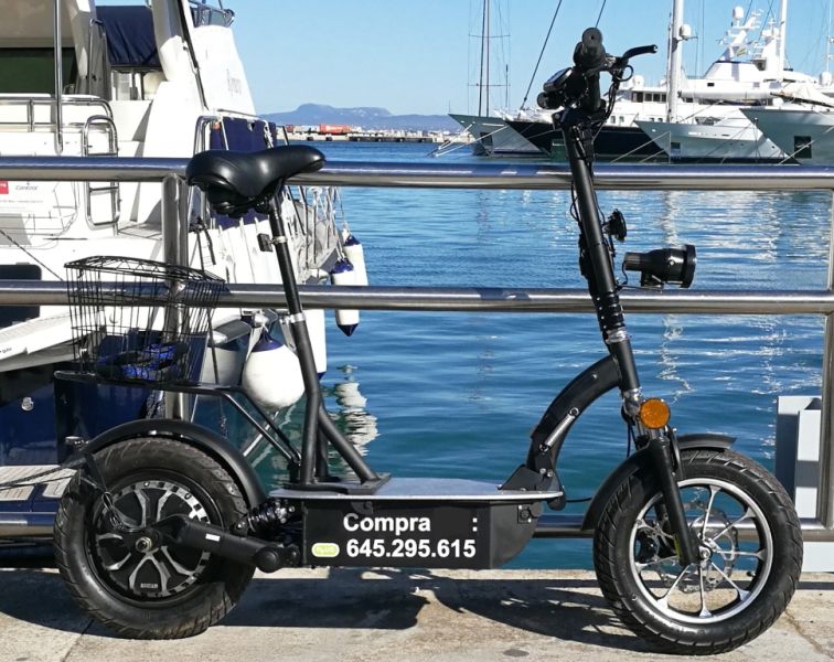 E-scooter "Revoluzzer 2.0 plus" con batería de litio