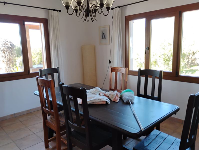 Ebenerdige Finca mit Garage, Pool und traumhaftem Ausblick - Campos - Santanyi