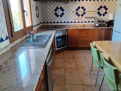 Ebenerdige Finca mit Garage, Pool und traumhaftem Ausblick - Campos - Santanyi